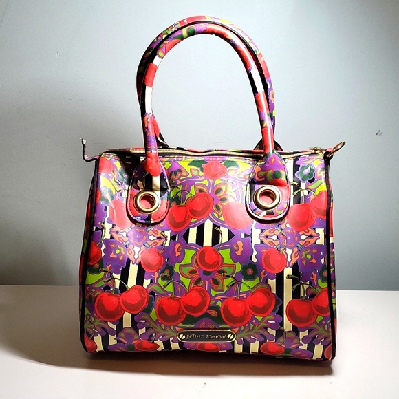 Betsey Johnson Handbags - Betsey Johnson Psychedelic 🍒 Cherries